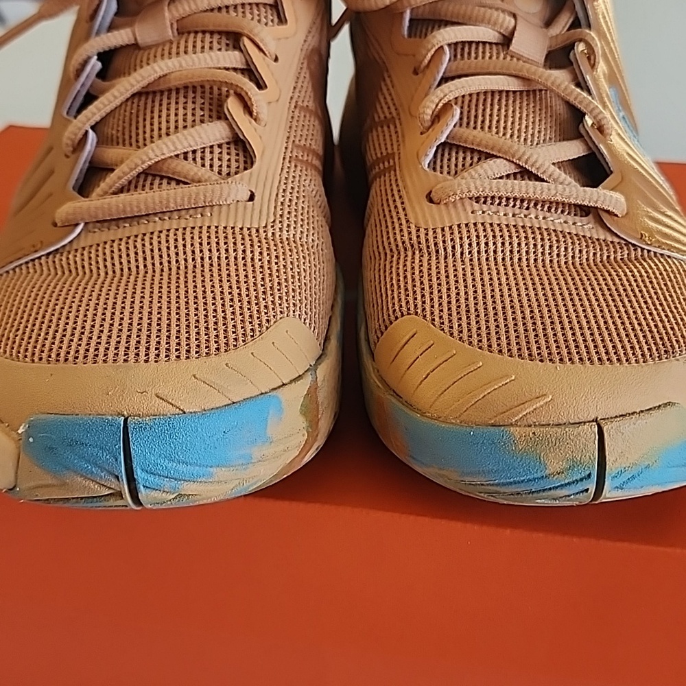 Nike Women's Zoom Challenge Pickleball Shoes, Copper Moon/Glacier Blue Size 6 - Picture 6 of 13